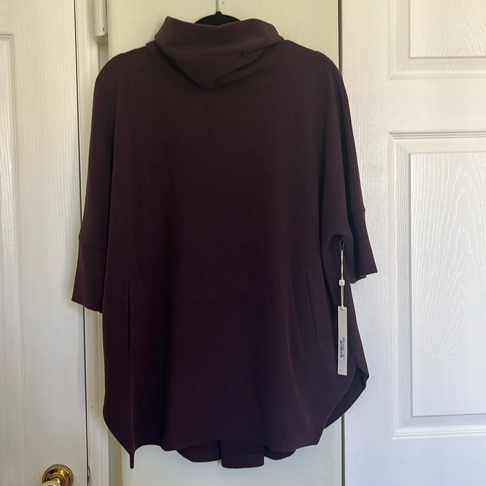 Caslon Zip Back Pullover Sweater S